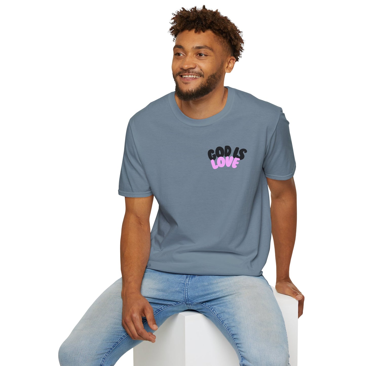 God is Love Unisex Softstyle T-Shirt