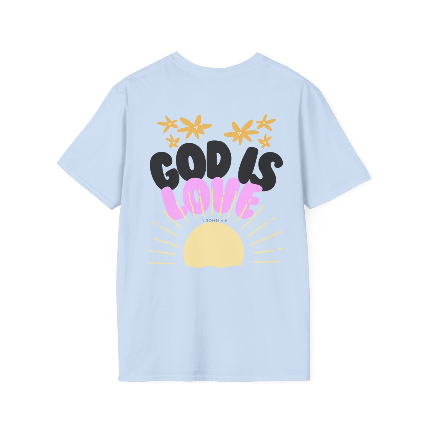 God is Love Unisex Softstyle T-Shirt