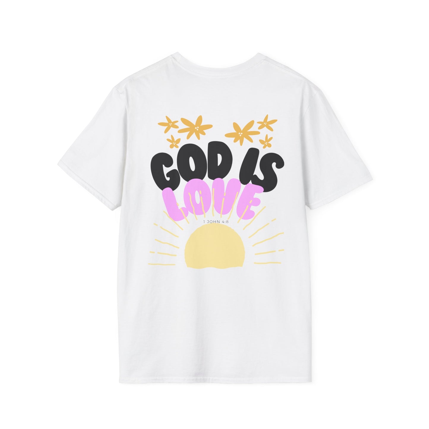 God is Love Unisex Softstyle T-Shirt