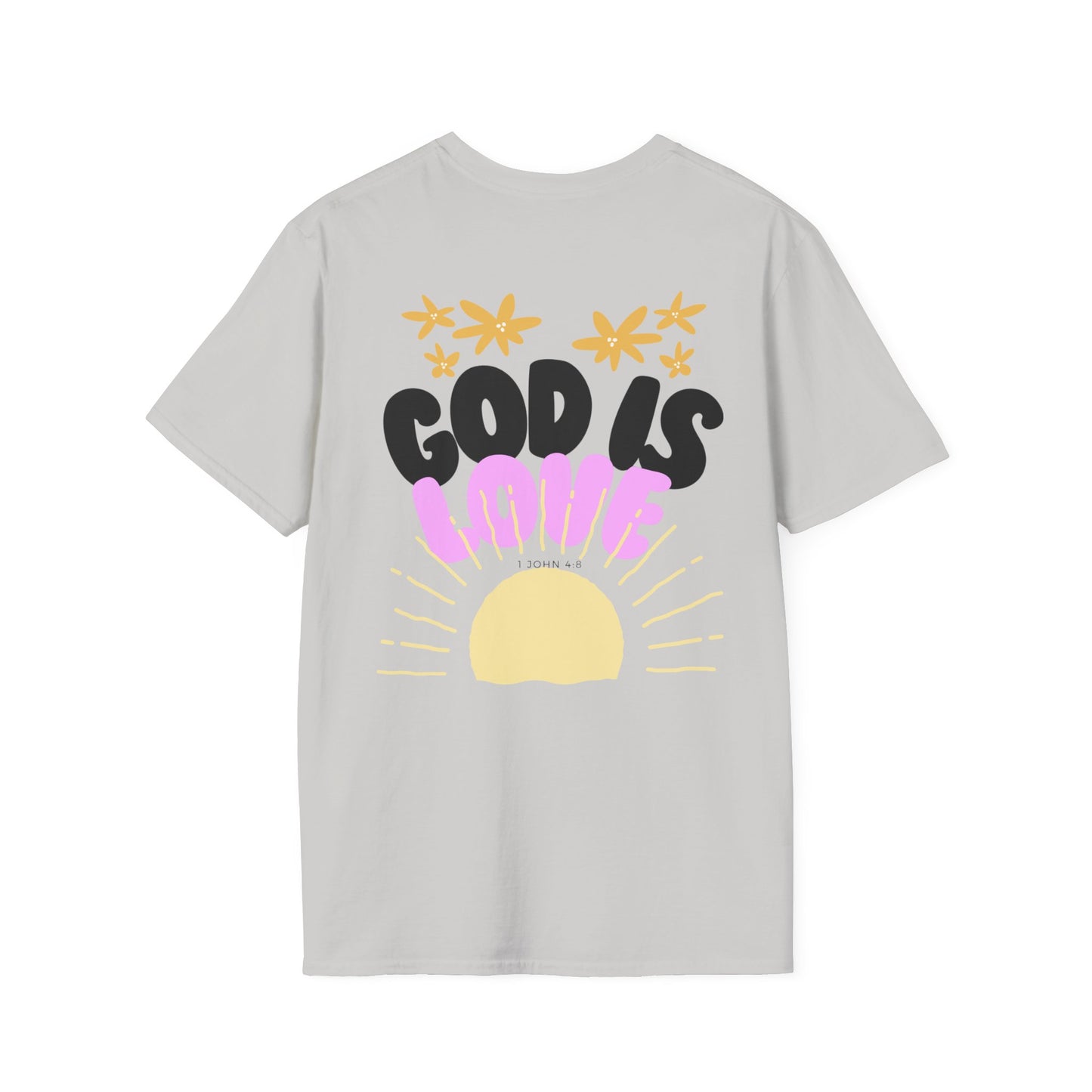 God is Love Unisex Softstyle T-Shirt