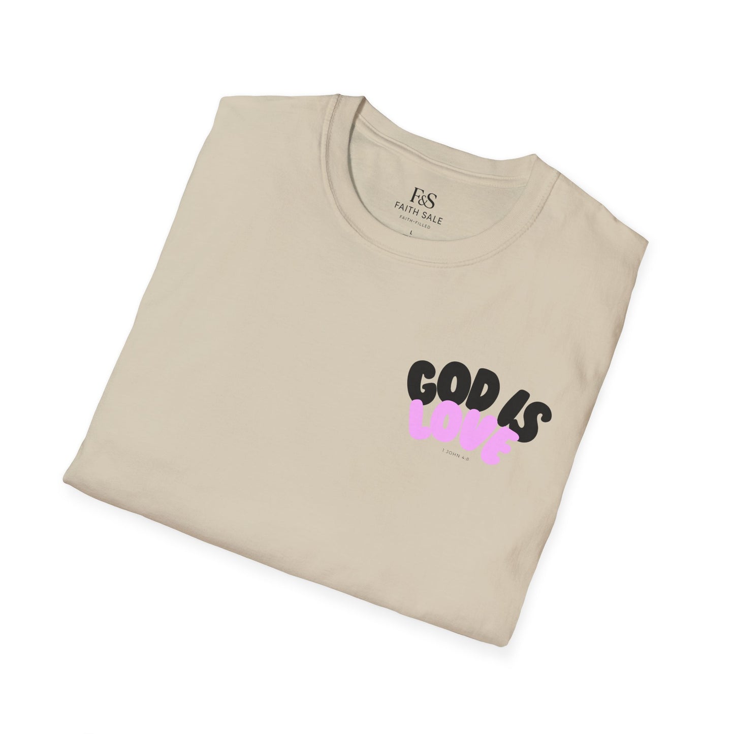 God is Love Unisex Softstyle T-Shirt