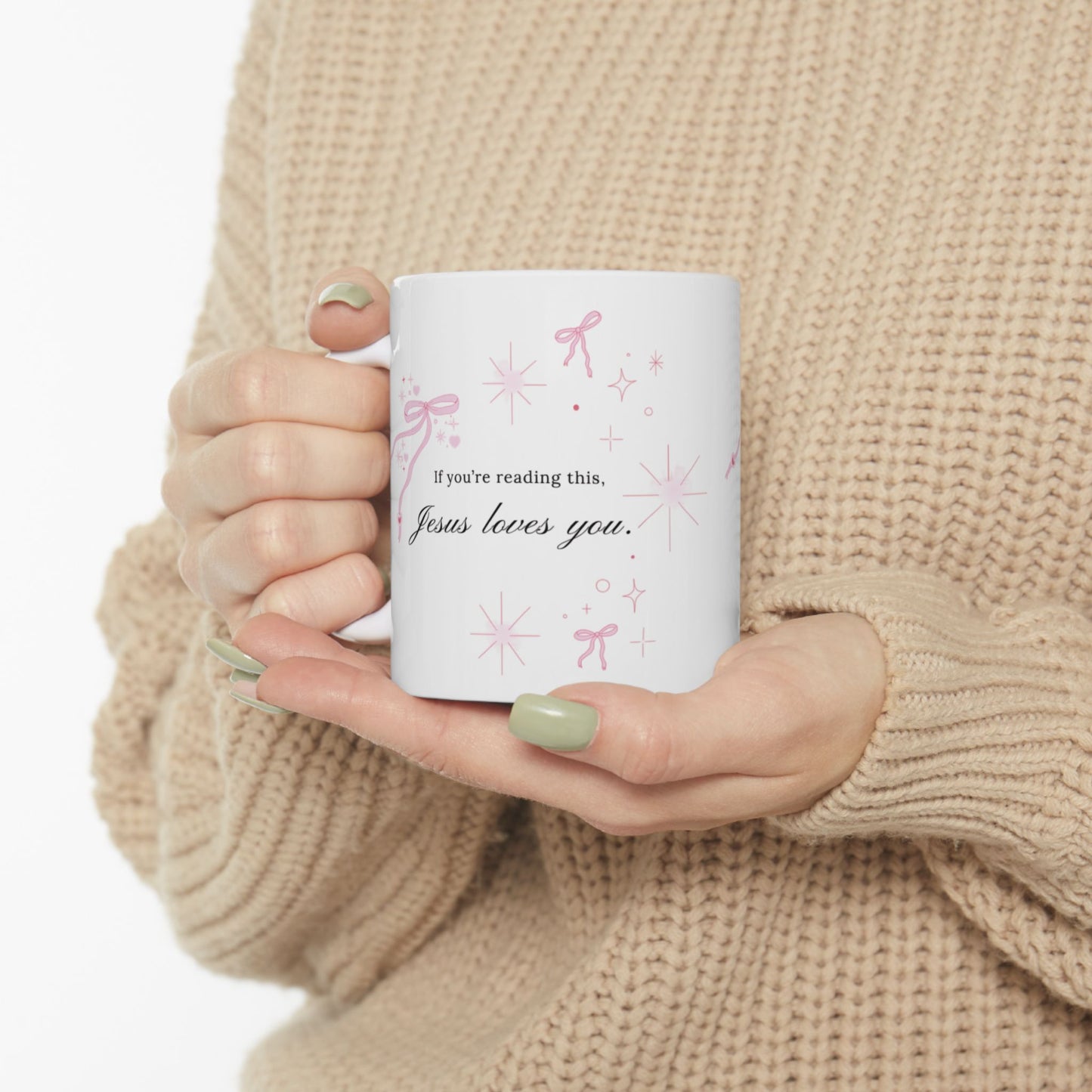 Jesus Loves You Mug, (11oz, 15oz)
