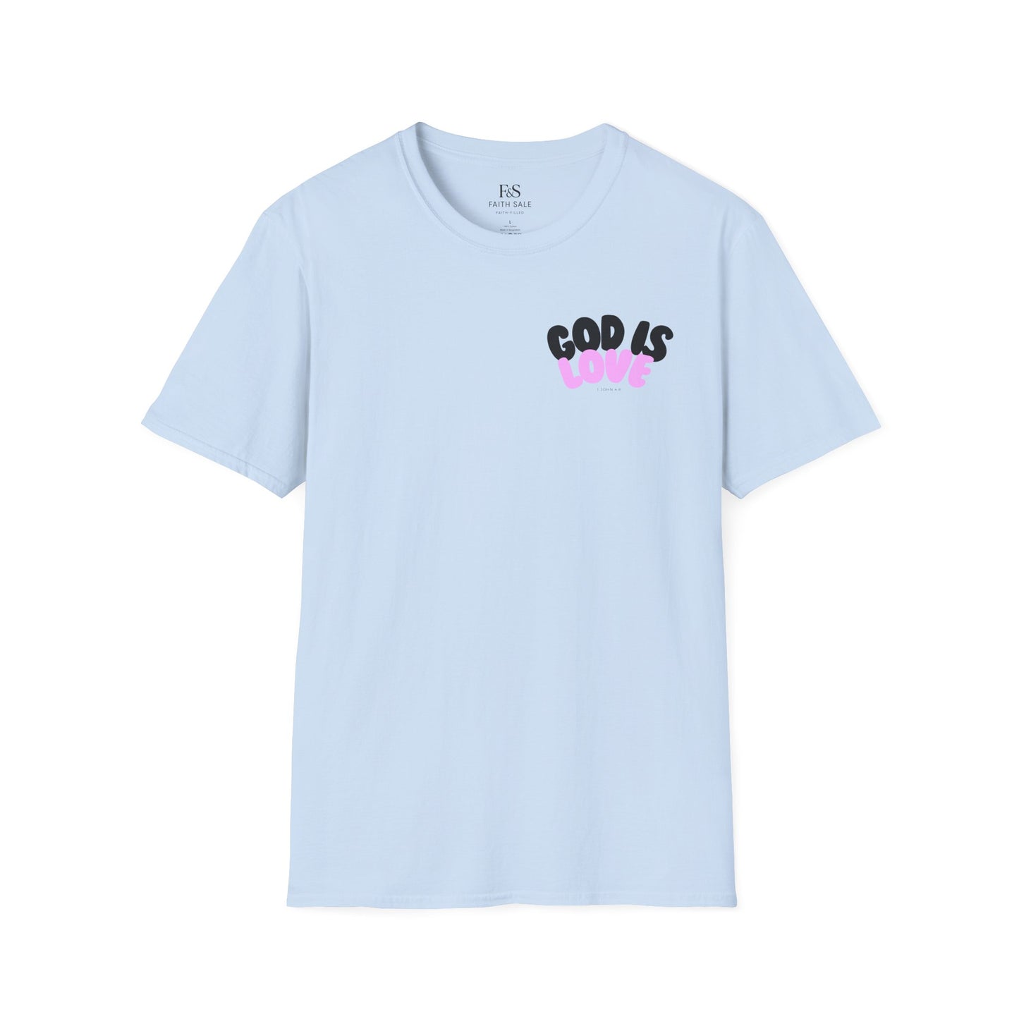 God is Love Unisex Softstyle T-Shirt