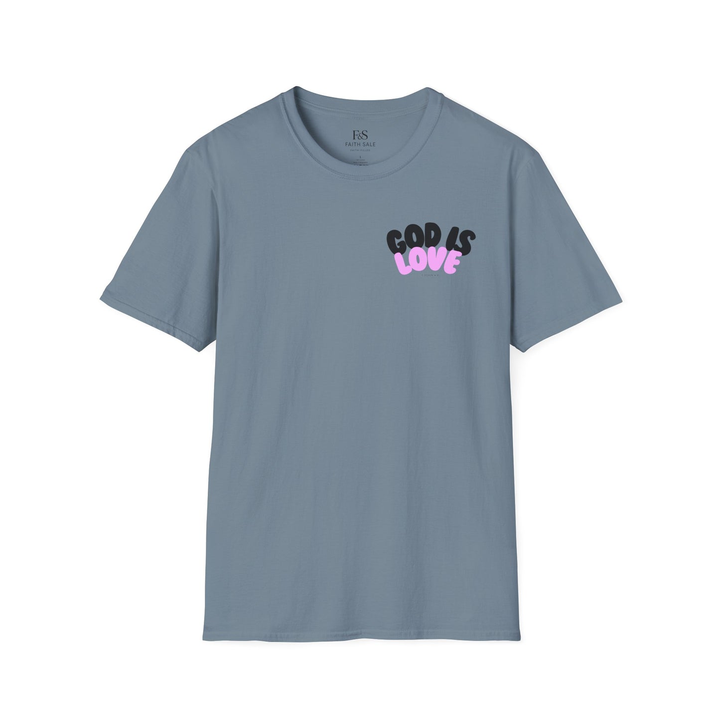 God is Love Unisex Softstyle T-Shirt