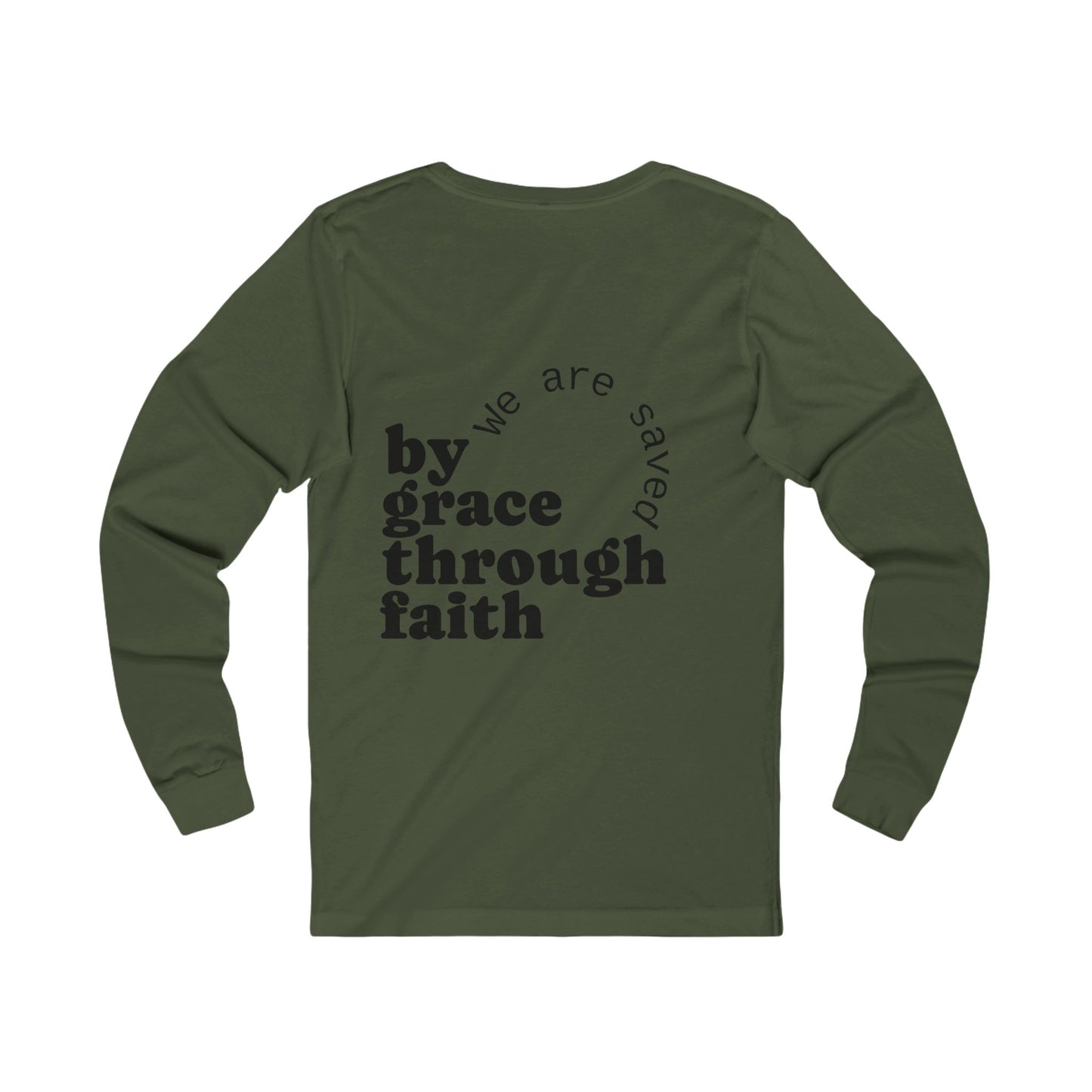 Saved by Grace Unisex Long Sleeve Tee