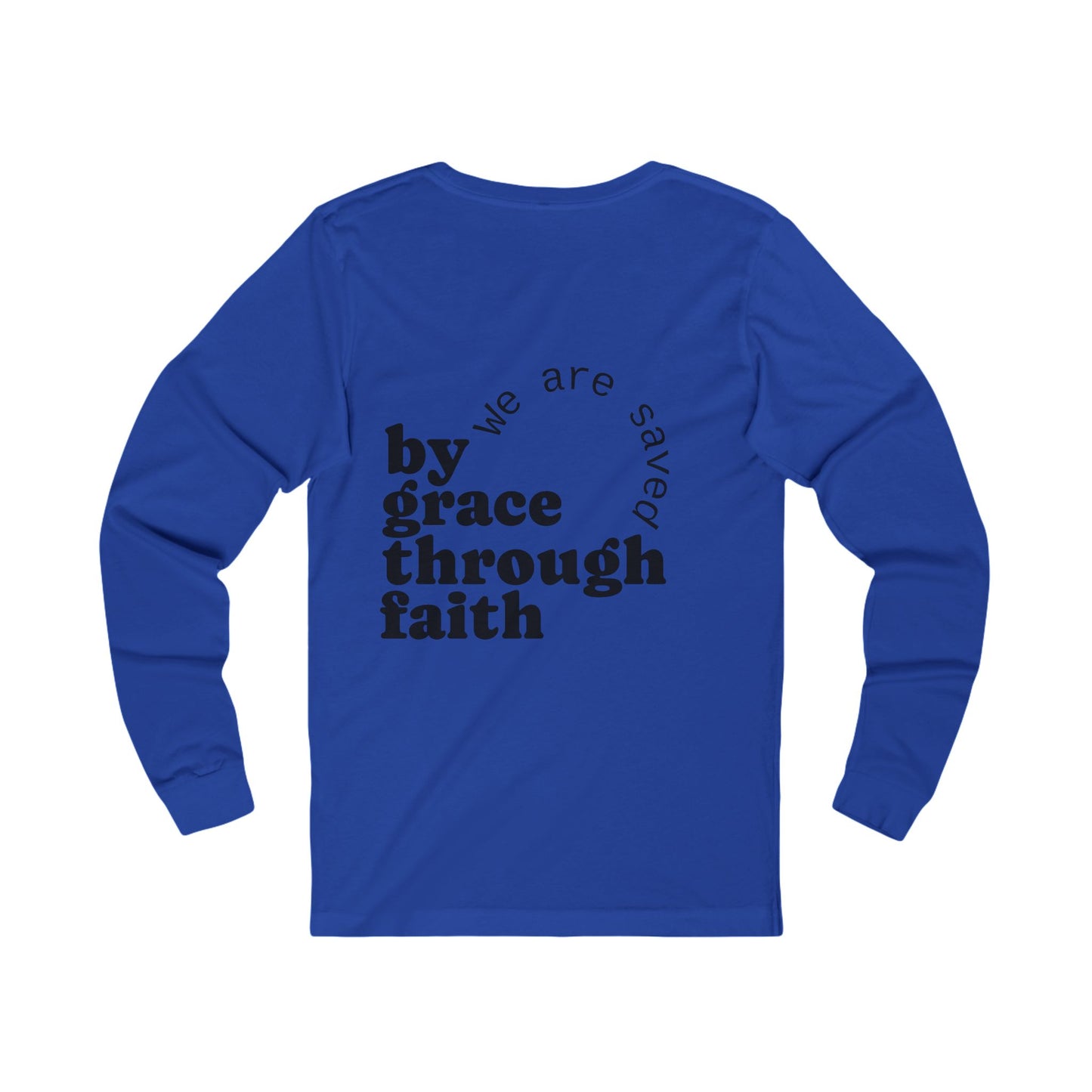 Saved by Grace Unisex Long Sleeve Tee