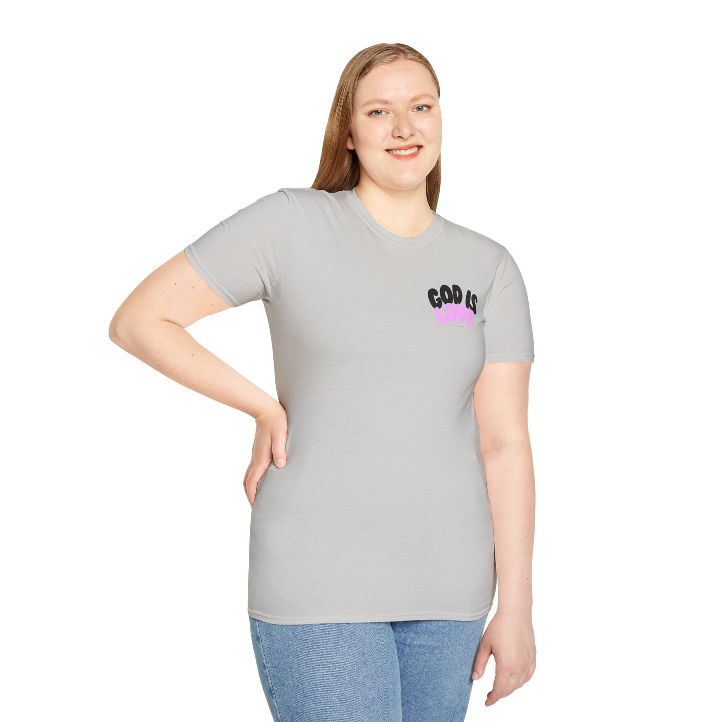 God is Love Unisex Softstyle T-Shirt