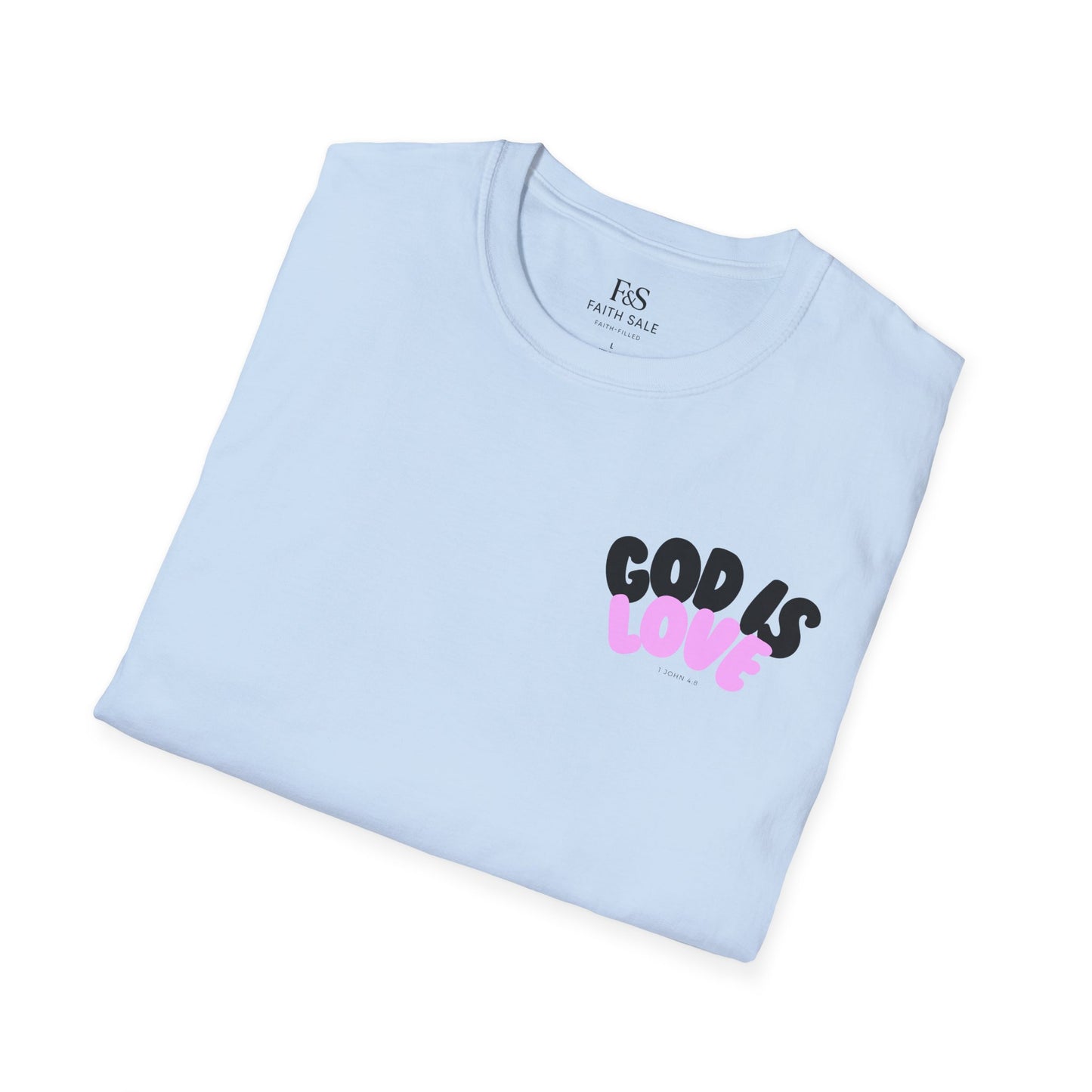 God is Love Unisex Softstyle T-Shirt