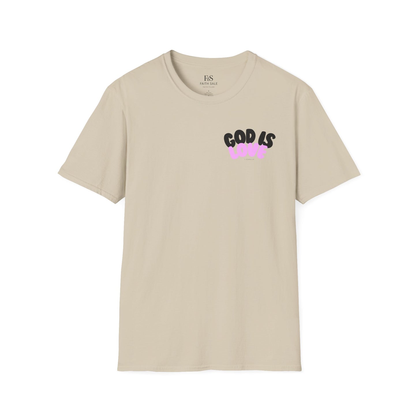 God is Love Unisex Softstyle T-Shirt