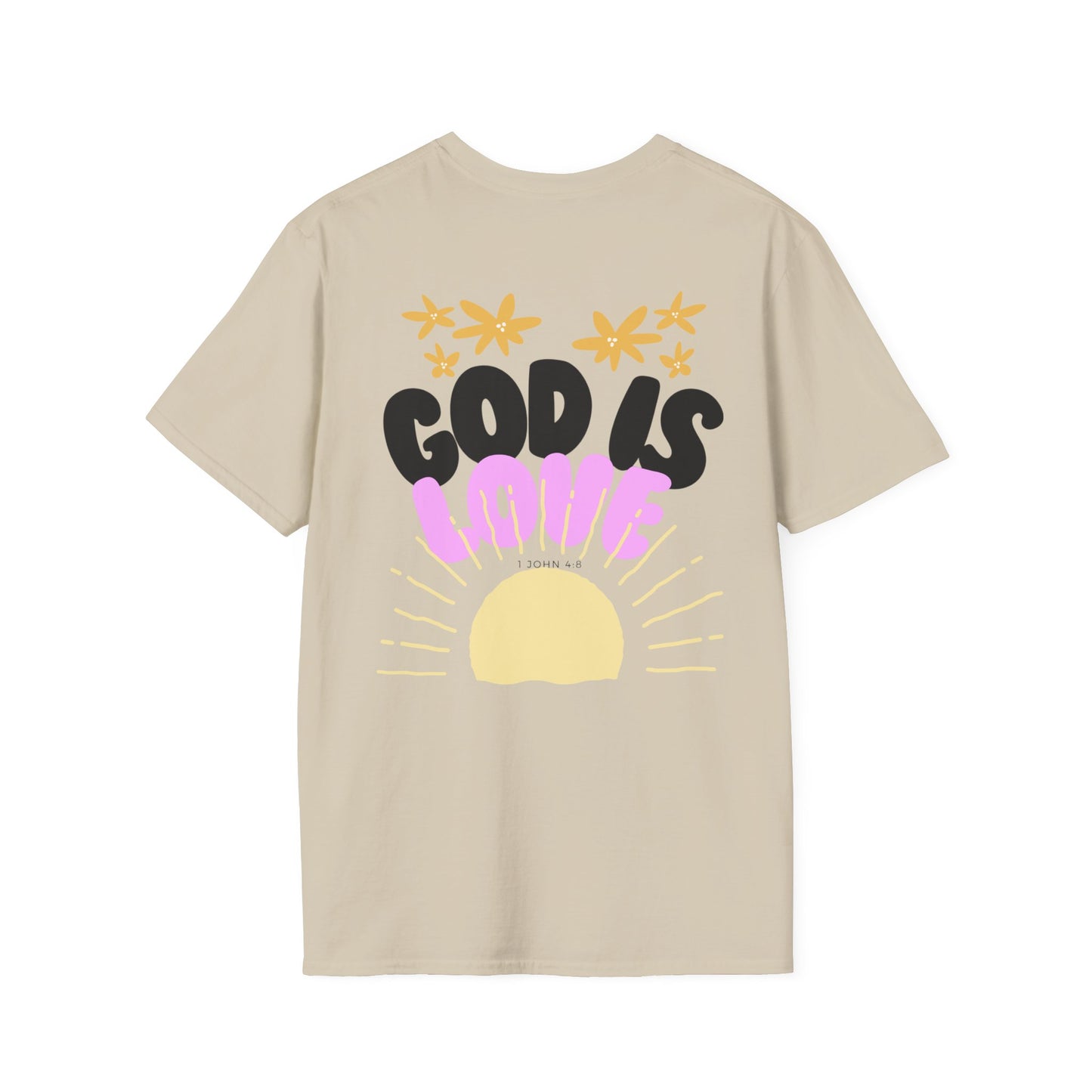God is Love Unisex Softstyle T-Shirt