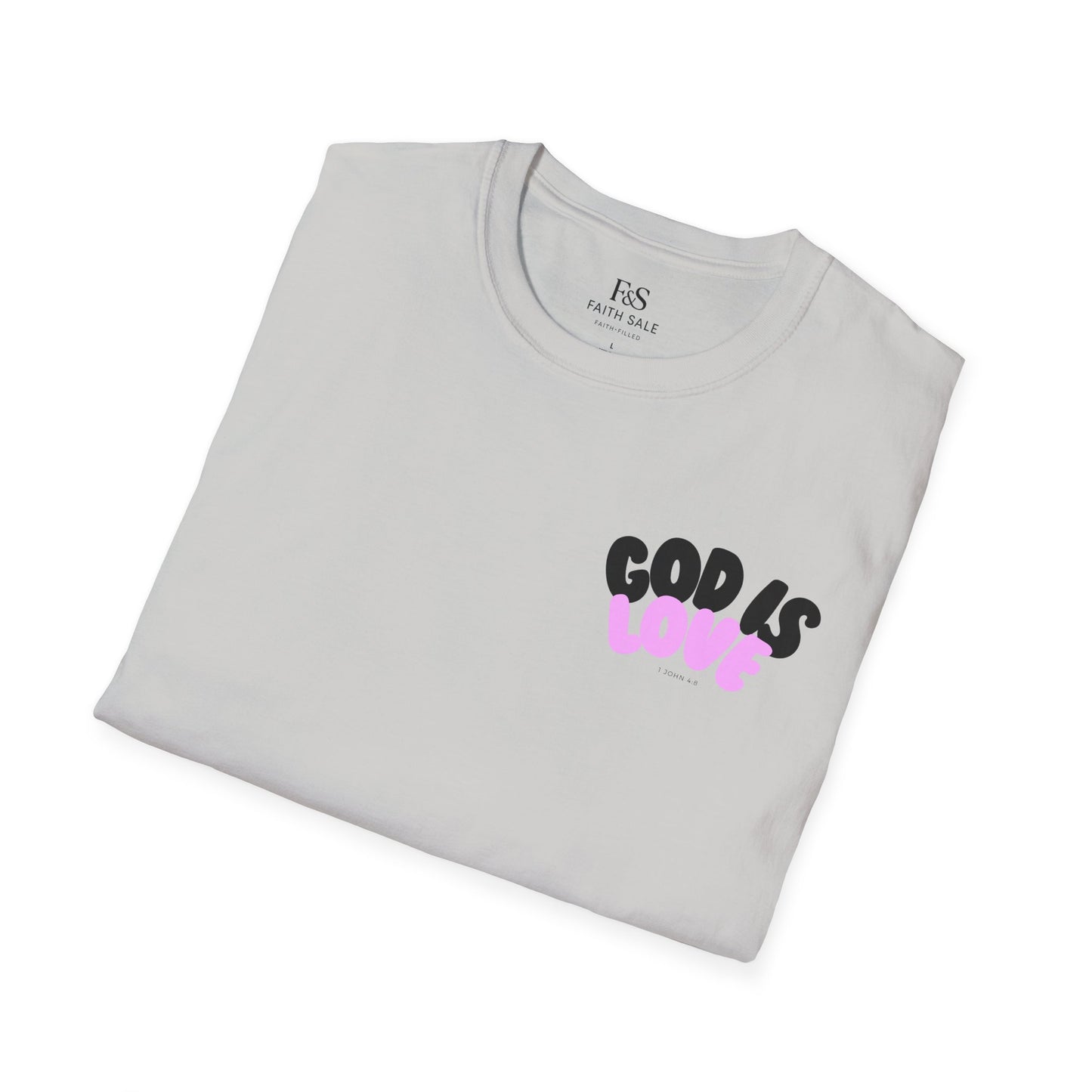 God is Love Unisex Softstyle T-Shirt