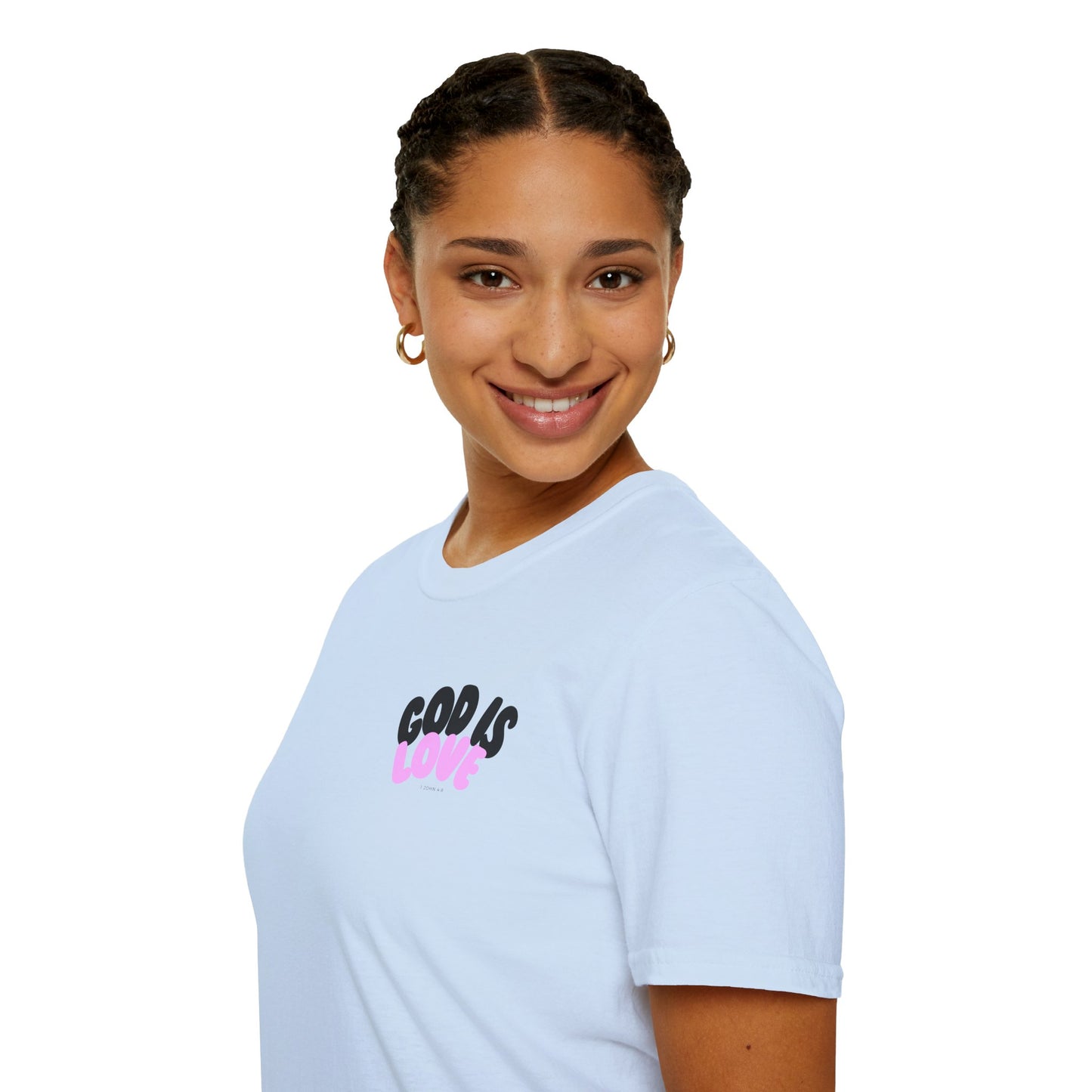 God is Love Unisex Softstyle T-Shirt