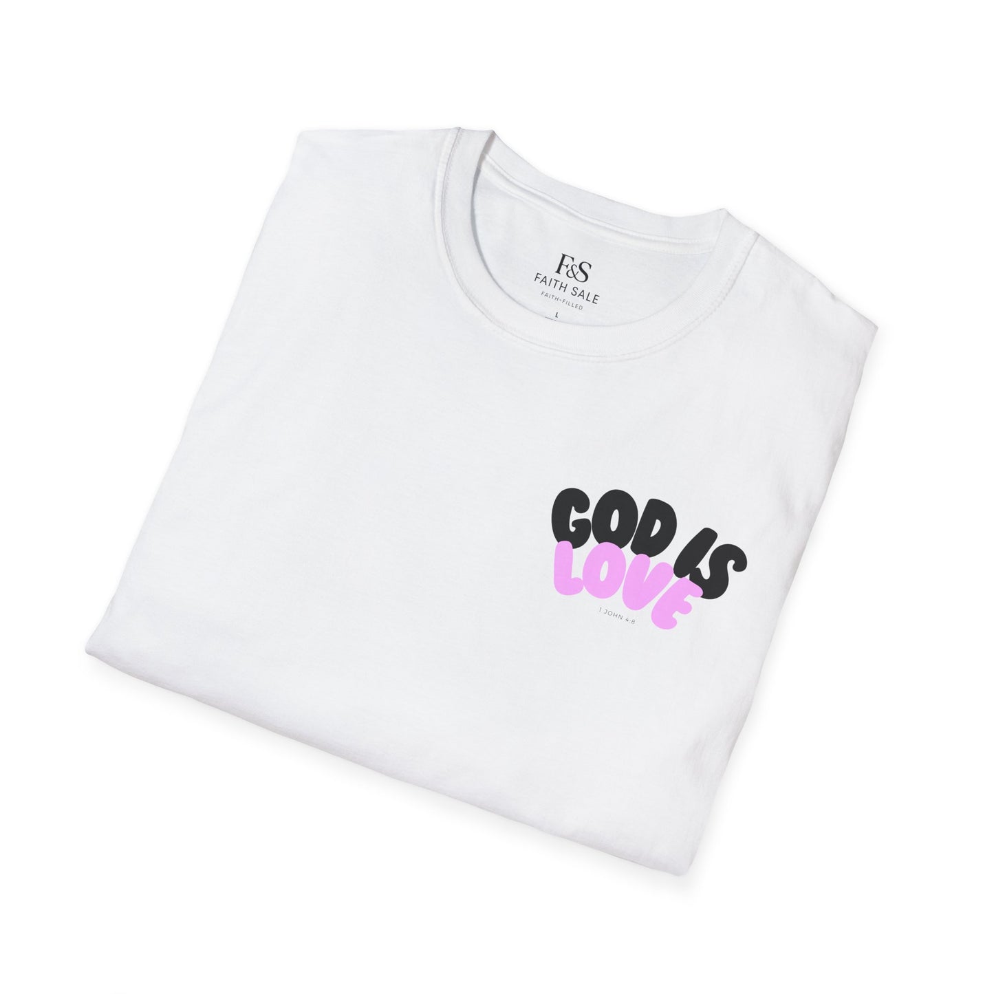 God is Love Unisex Softstyle T-Shirt