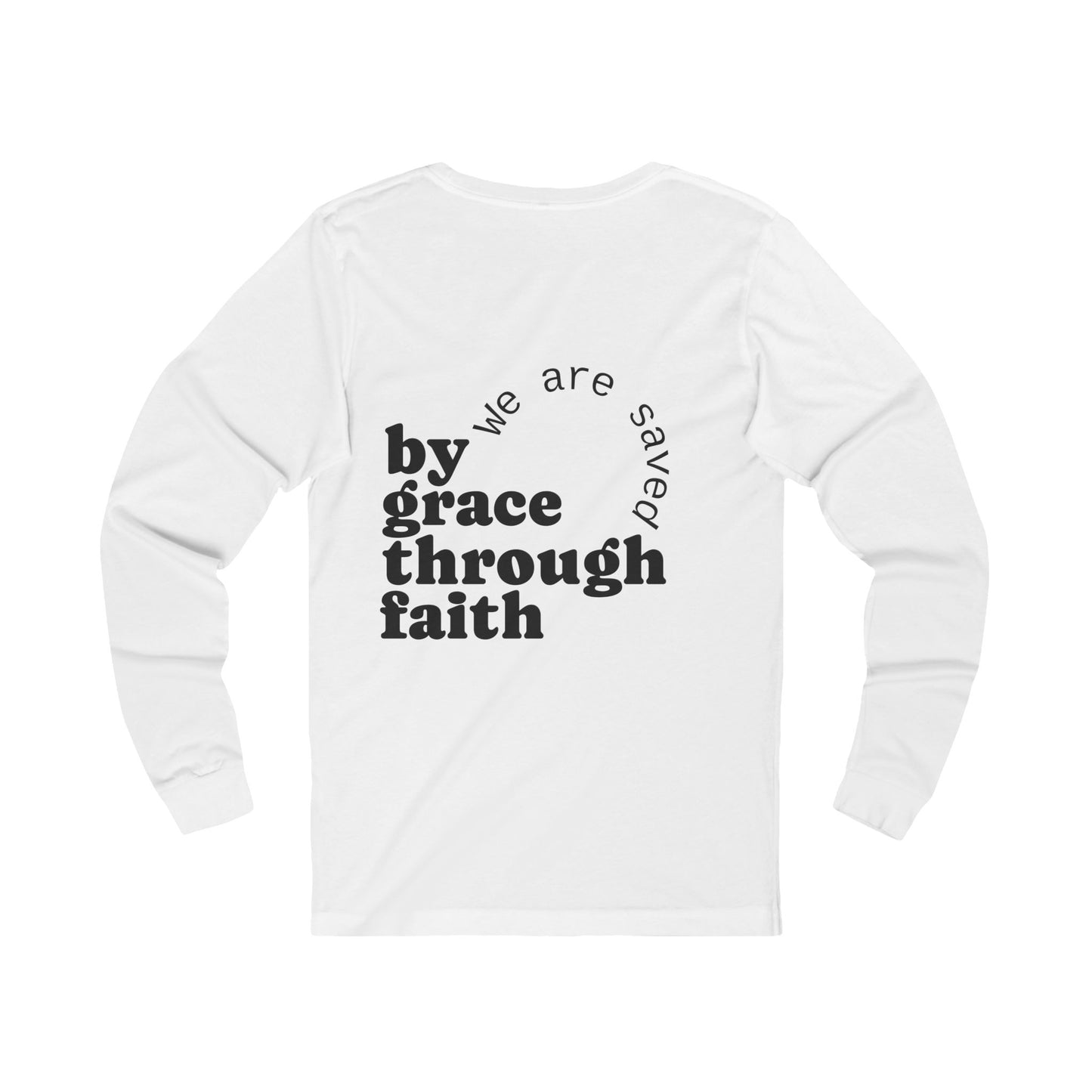 Saved by Grace Unisex Long Sleeve Tee