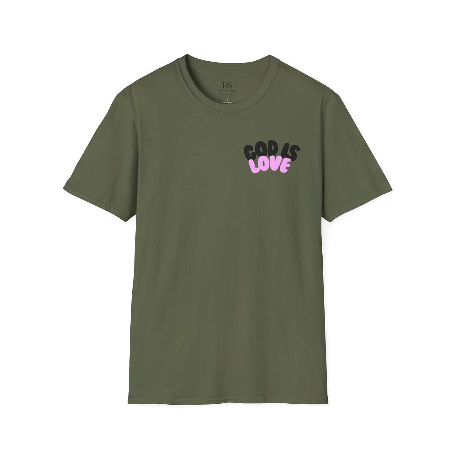 God is Love Unisex Softstyle T-Shirt