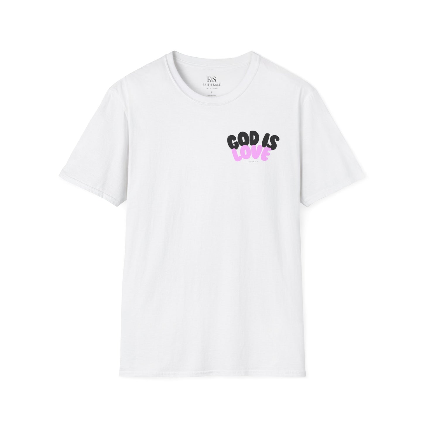 God is Love Unisex Softstyle T-Shirt