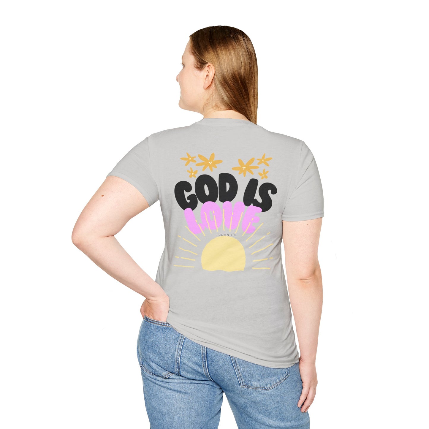 God is Love Unisex Softstyle T-Shirt