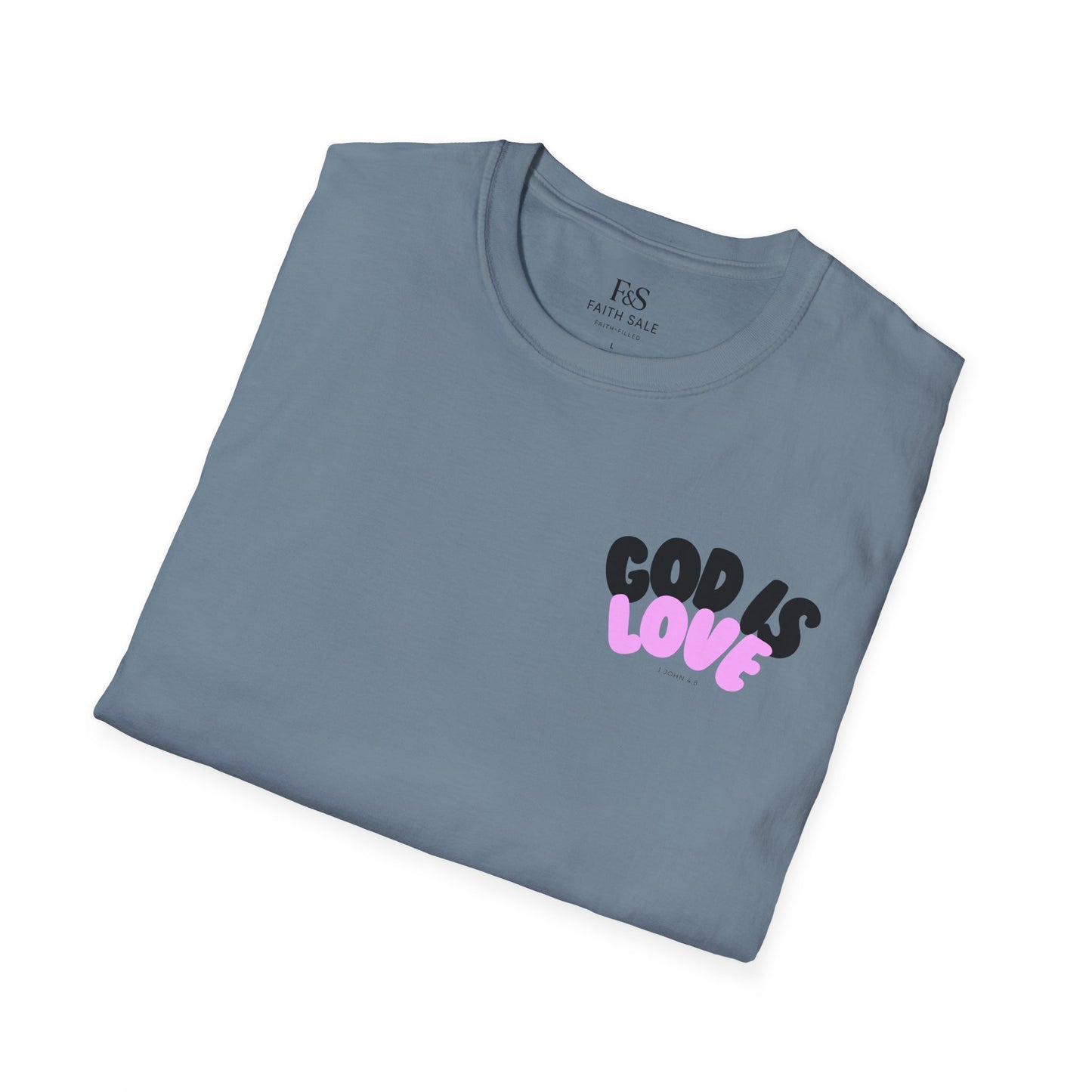 God is Love Unisex Softstyle T-Shirt